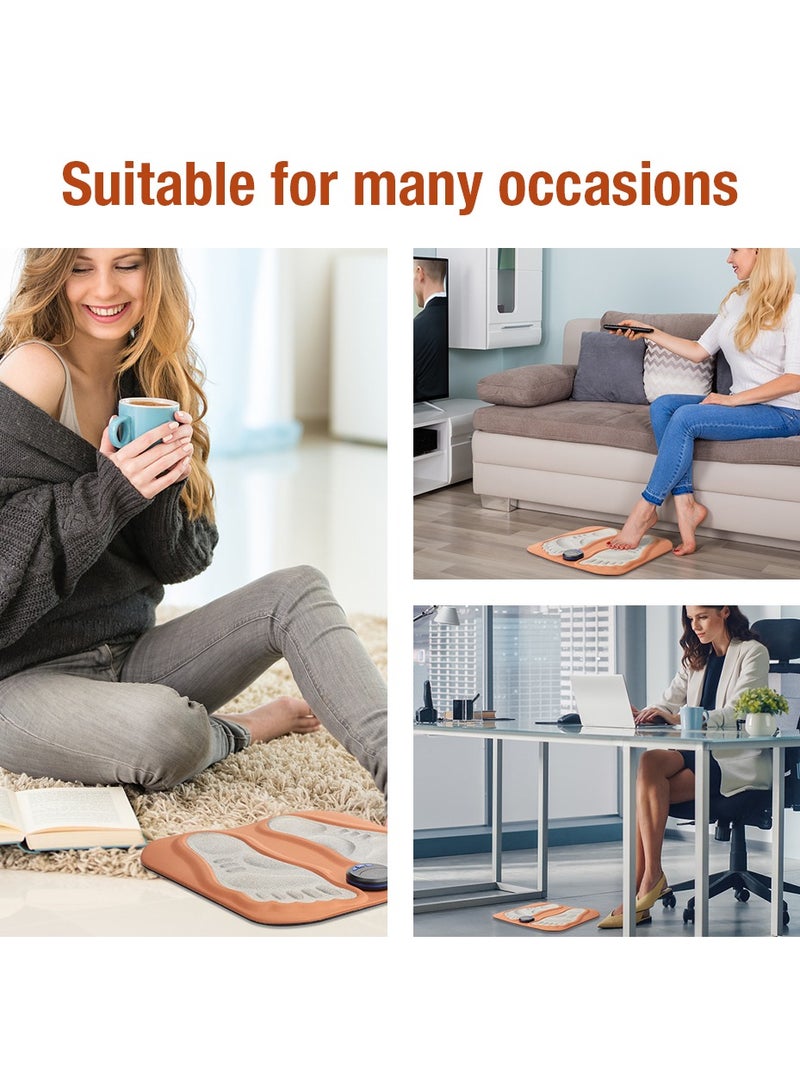 كيلا وسادة تدليك القدم الذكية ثلاثية الأبعاد، وسادة تدليك القدم الكهربائية القابلة لإعادة الشحن - Image 4