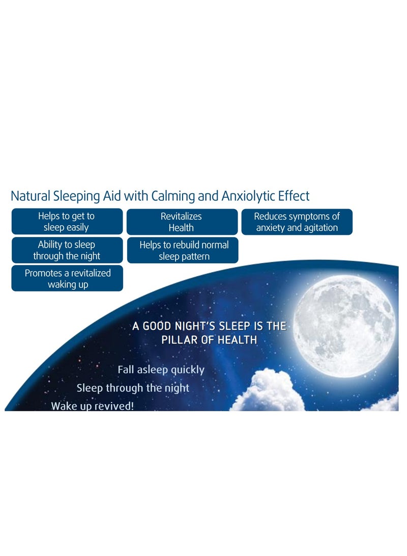 Lab Botanic Calmidormin Natural Health Supplements | Insomnia Relief Tablets For Relaxing Restful Sleep | Pills For Sleep Disorders | Promotes Overall Wellbeing | Natural Sleep Aid For Restless Sleep -30 Tablets  - Image 3
