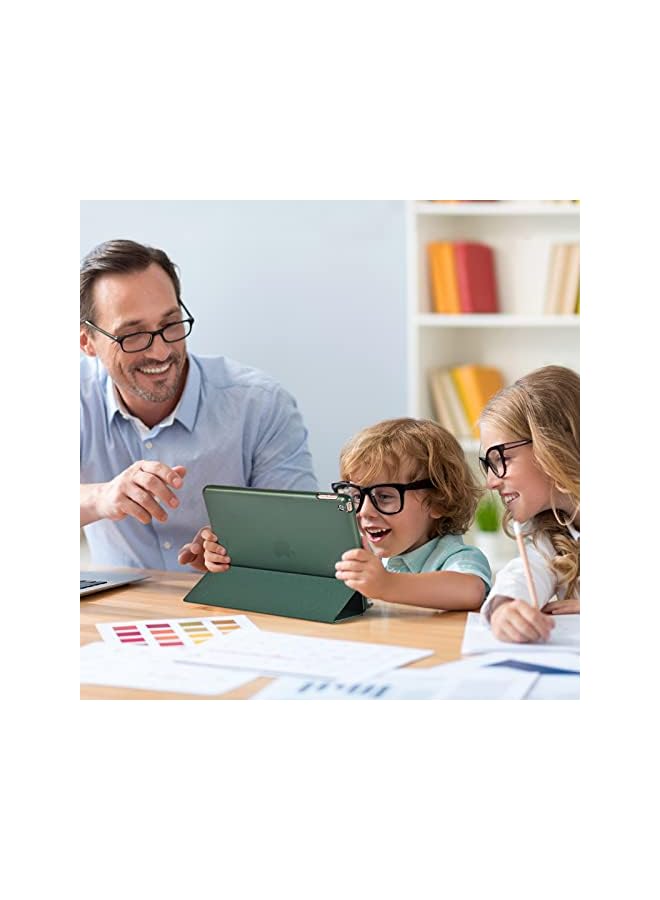 Procases Ipad 10.2 Case Ipad 9Th Generation 2021/ Ipad 8Th Generation 2020/ Ipad 7Th Generation 2019 Case, Slim Stand Hard Back Shell Protective Smart Cover For 10.2 Ipad Case -Midnight Green - Image 2