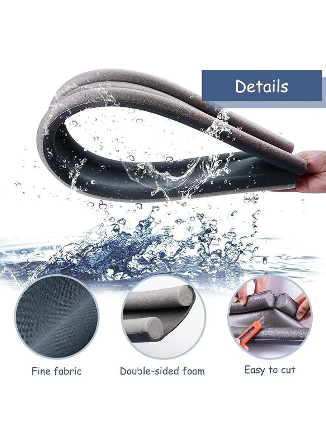 HQ-GAMING Door Bottom Seal Door Sound Insulation Seal Gap Strip Door Seam Windshield And Warm Sticker Door Seam Insulation Dustproof And Windproof Strip Adjustable - Image 3