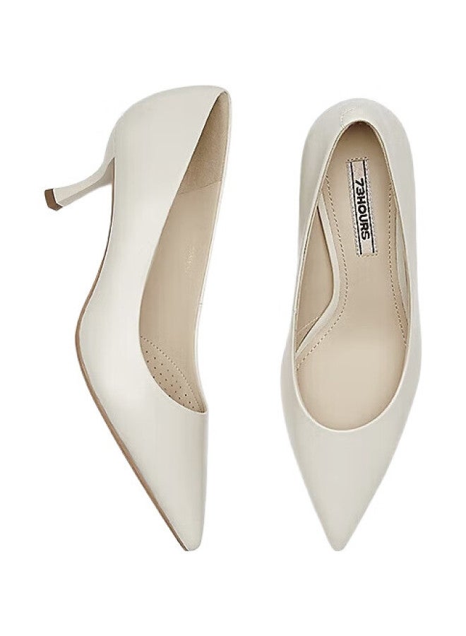73Hours Liu Yifei Rose Story Same Style Women'S Shoes, Brittany25 New Commuter Thin High Heels, Shallow Mouth Pumps For Women - Image 1
