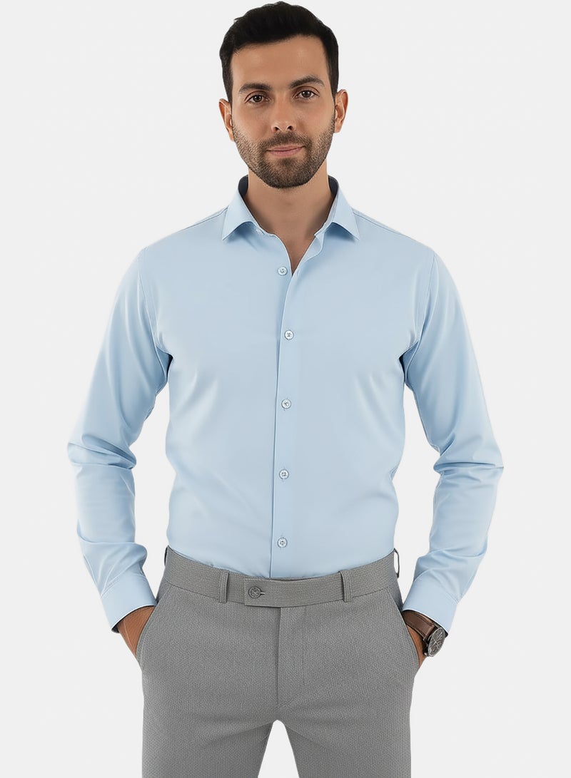 White Eagle Men's Classic Shirt - Light Blue - Image 2