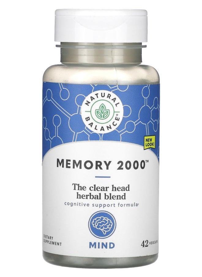 Natural Balance - Memory 2000 42 VegCaps - Image 1