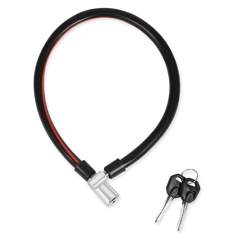 TT Oil Rubbed Heavy Duty Multi Purpose Key Chain Cable Lock for Helmet, Cycle, Luggage (Colour May be Vary) - Image 5