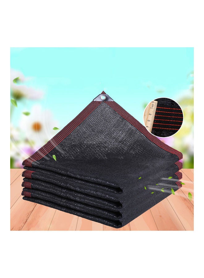 NIBEMINENT Shade Cloth Cover Wtih Elastic TieKennel Yard Swimming Pool Black - Image 5
