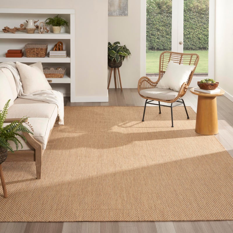 Nourison Home Courtyard Jute 8' x 10' Area Rug - Easy Clean, Non Shedding, Bed Room, Living Room, Dining Room, Kitchen (8' x 10') - Image 2