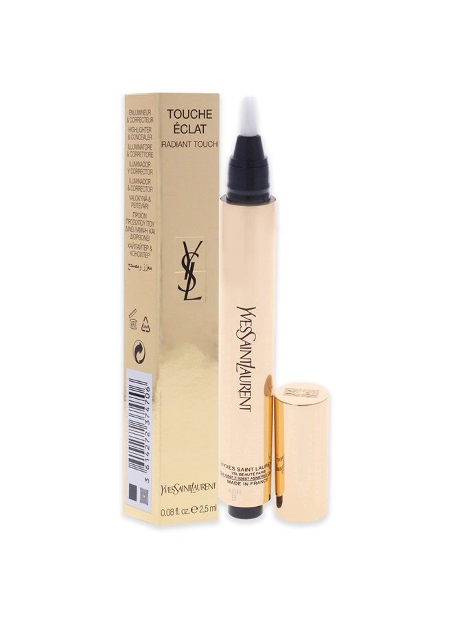 Yves Saint Laurent Touche Eclat All-Over Brightening Pen - 0 Luminous Milk Women Concealer 0.08 oz - Image 2