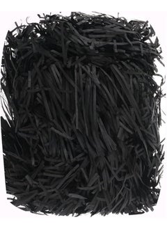 Boxwoods Black Shredded Paper Filler Gift Box Packing And Basket Filling  - Image 1