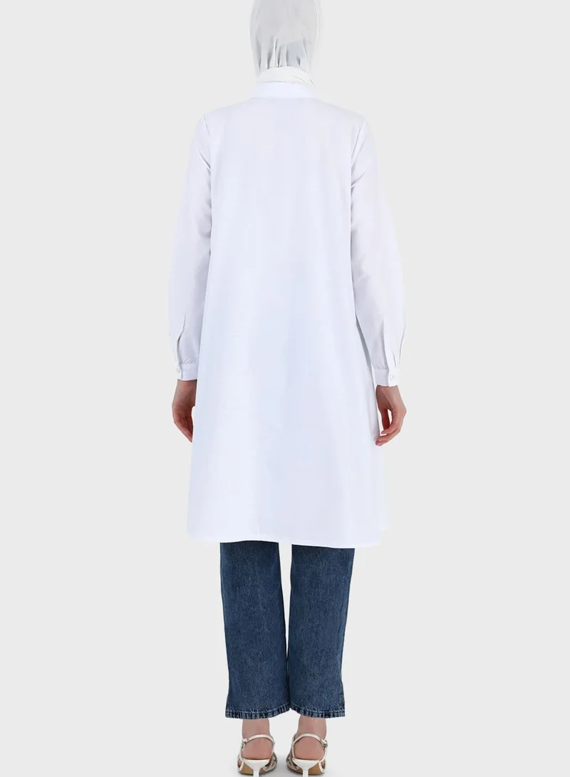 Refka by modanisa Button Down Tunic