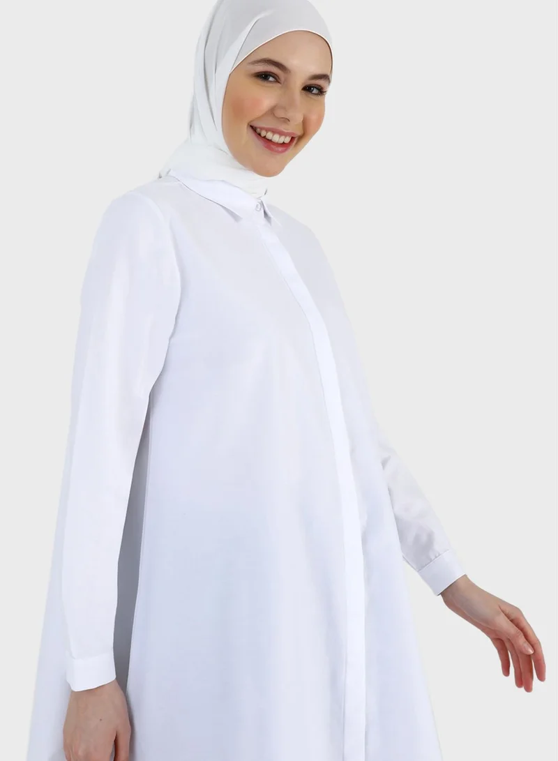 Refka by modanisa Button Down Tunic