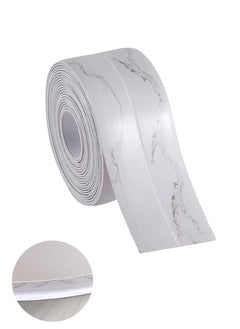 Fazza Caulk Strip Tape, Bath & Kitchen Tape Sealant Strip, PVC Self Adhesive Tub and Wall Sealing Sealer, 1.5Meters  - Image 1