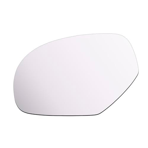 ReYee Mirror Glass fit for 2007-2014 Cadillac Escalade Chevy Avalanche Silverado Suburban Tahoe GMC Sierra Yukon Driver Left Side Mirror Glass LH No Backing Plate Flat Including Adhesive - Image 1