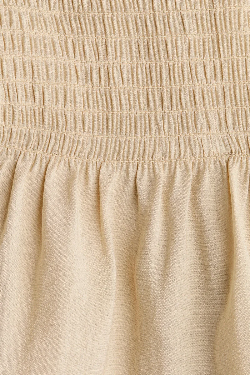 H&M Smocked bandeau jumpsuit