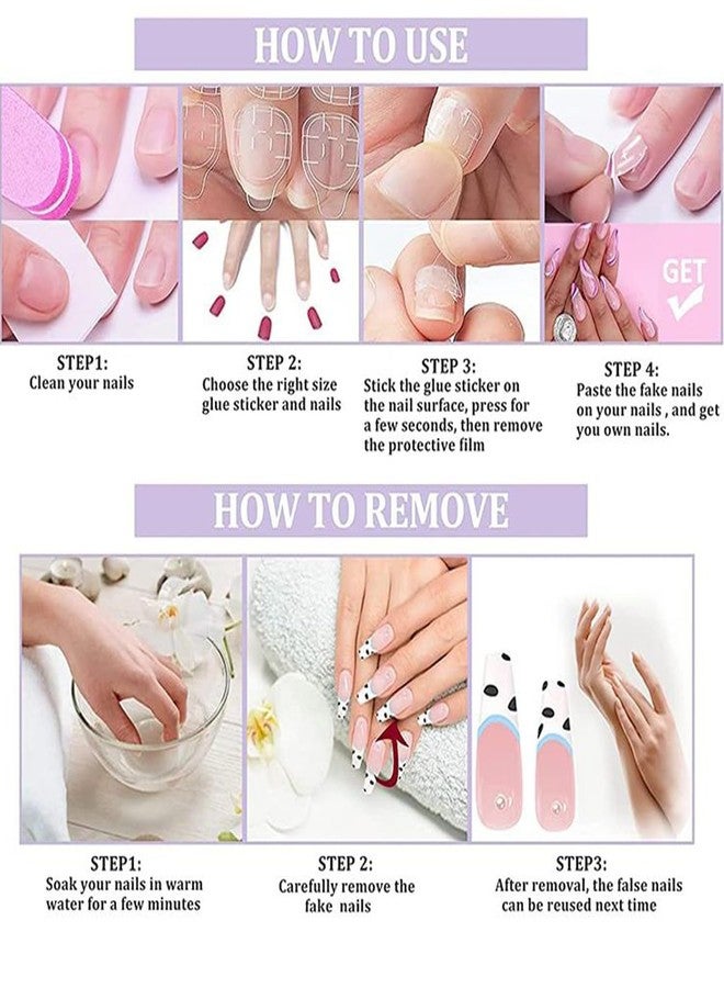 KZBTRBT 24Pcs Cute Valentines Press on Nails Medium Almond Fake Nails Press ons 3D Rhinestone & Pearls Designs Pink Glossy False Nails Cute Bow Heart Full Cover Pink Glitter Artificial Acrylic Nails for Women - Image 5