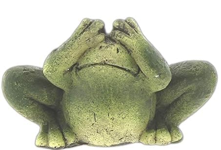 Distinctive Designs Set of 3 'See, Hear, Speak No Evil' Frog Figurines - Image 4