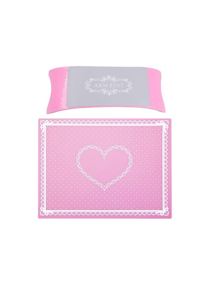 5 Colors High Quality Comfortable Silicone Hand Rest Cushion Pillow - Nail Art Table Arm Wrist Pad Manicure Salon(01)