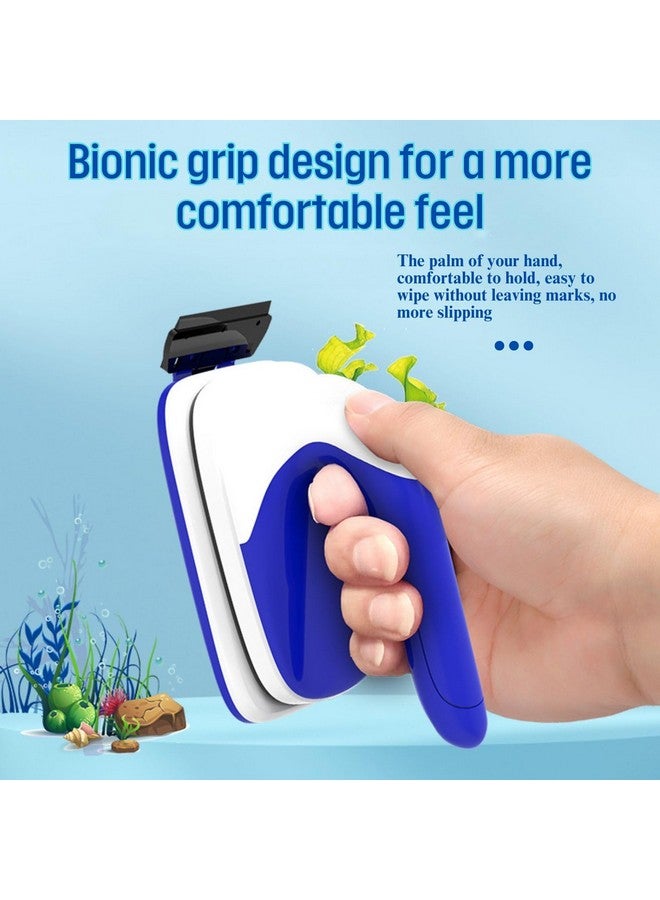 VAYINATO SOBO (SB-8 Medium) Fish Tank Glass Cleaner Floating Aquarium Magnet Cleaner with Algae Scraper | Double-Sided Fish Tank Brush for Crystal Clear Viewing by Petzlifeworld - Image 2
