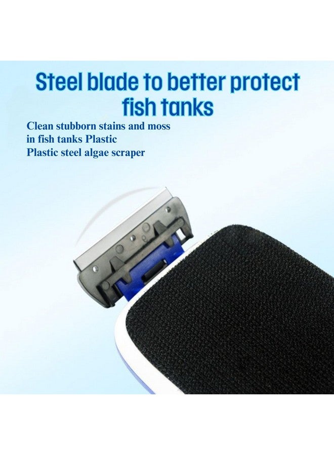 VAYINATO SOBO (SB-8 Medium) Fish Tank Glass Cleaner Floating Aquarium Magnet Cleaner with Algae Scraper | Double-Sided Fish Tank Brush for Crystal Clear Viewing by Petzlifeworld - Image 3