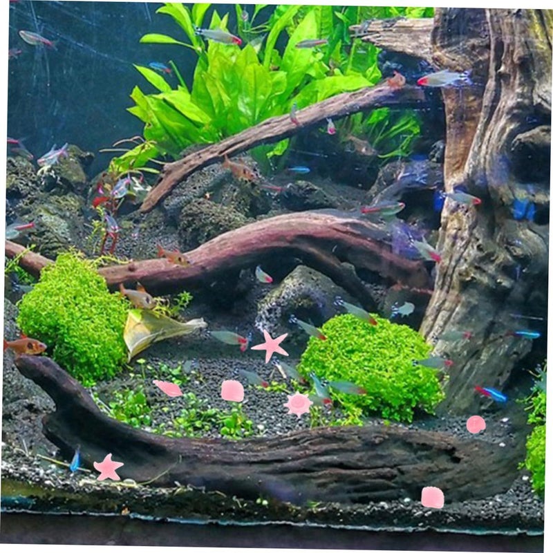 100 Pcs Glow In The Dark Aquarium Rocks Decorative Stones For Fish Tank Landscaping - Image 5