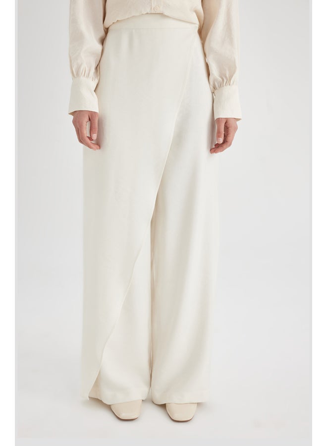 DeFacto Woman Wrap Woven Trousers  - Image 2