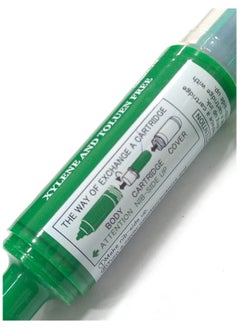 Snowman Green whiteboard pen with chisel tip + spare parts  - Image 2