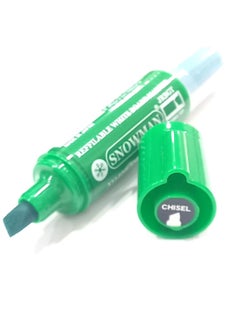 Snowman Green whiteboard pen with chisel tip + spare parts  - Image 4