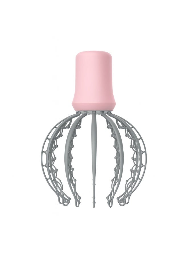 DBLEW Rechargeable Electric Head Massager with 12 Massage Claws | Scalp Massager for Stress Relief, Relaxation & Sleep | Portable Vibrating Octopus Head Scratcher with 3 Modes - Image 1