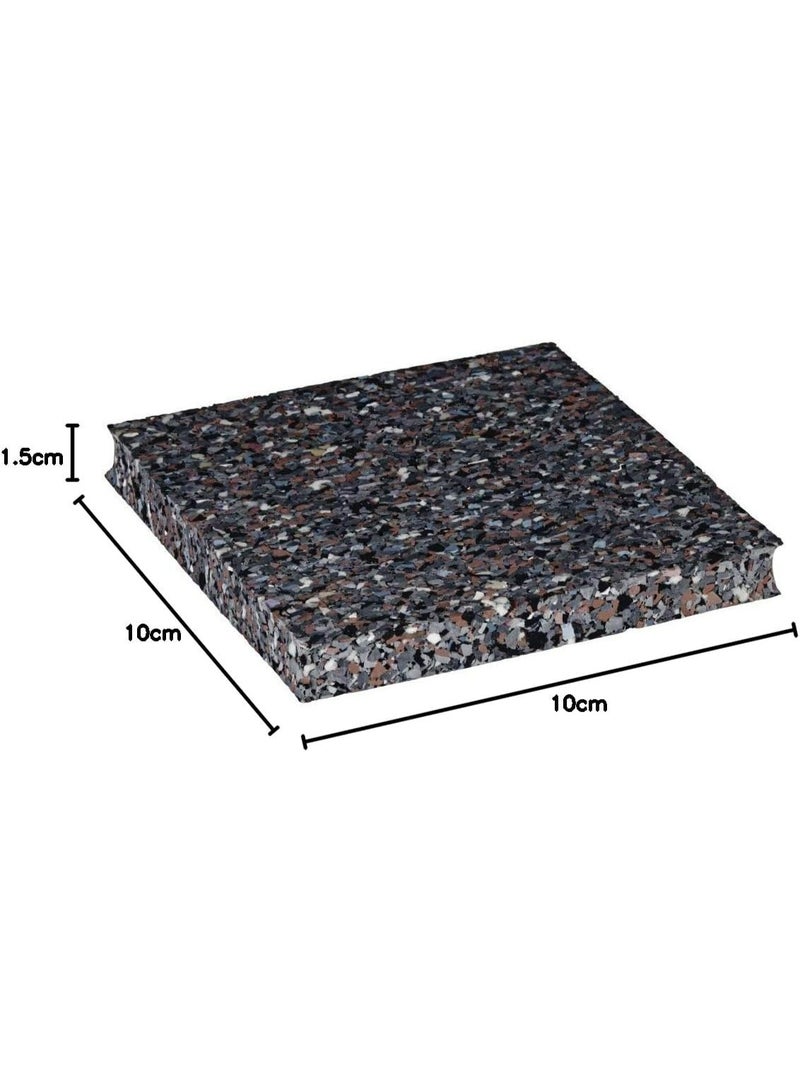 Xavax Anti-Slip & Vibration Protection Pads for Appliances, 10x10x1.5 cm, Black, Set of 4 - Image 2