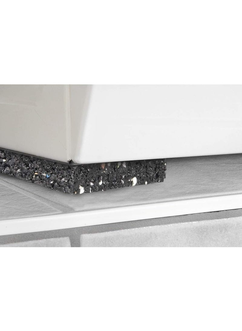 Xavax Anti-Slip & Vibration Protection Pads for Appliances, 10x10x1.5 cm, Black, Set of 4 - Image 5