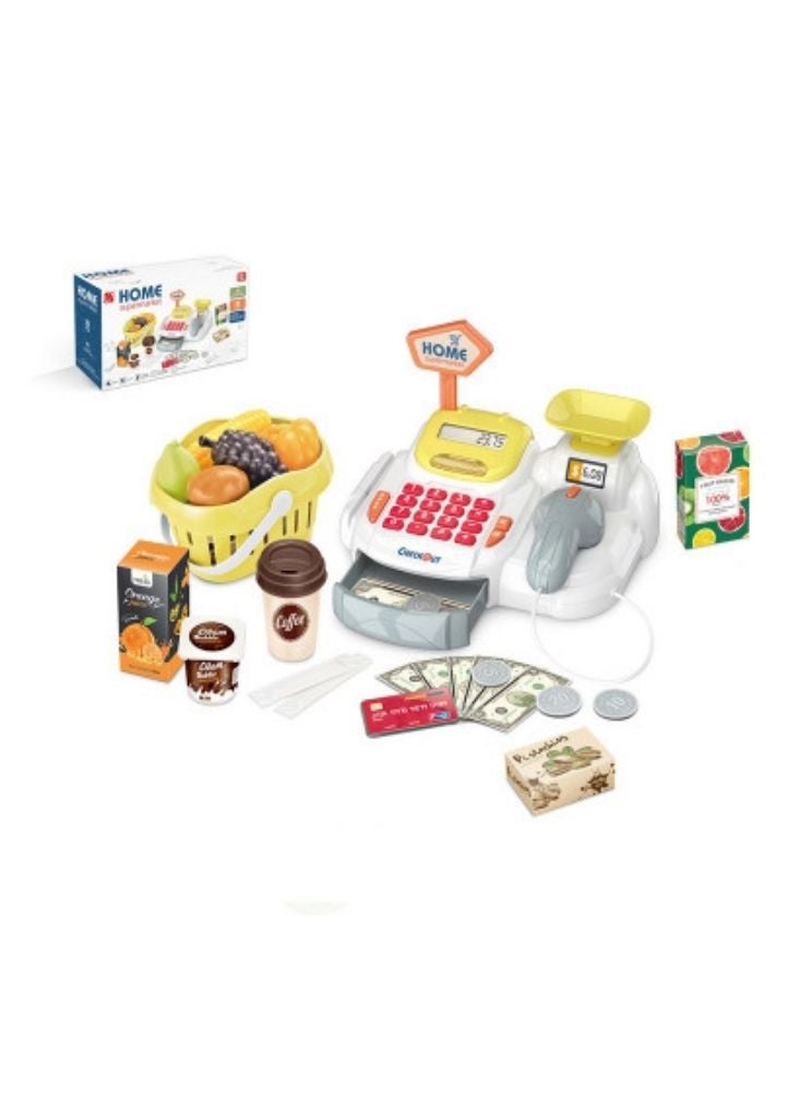Premium Home Supermarket Cash Register Toy Set – Pretend Play Grocery Store for Kids - Image 2