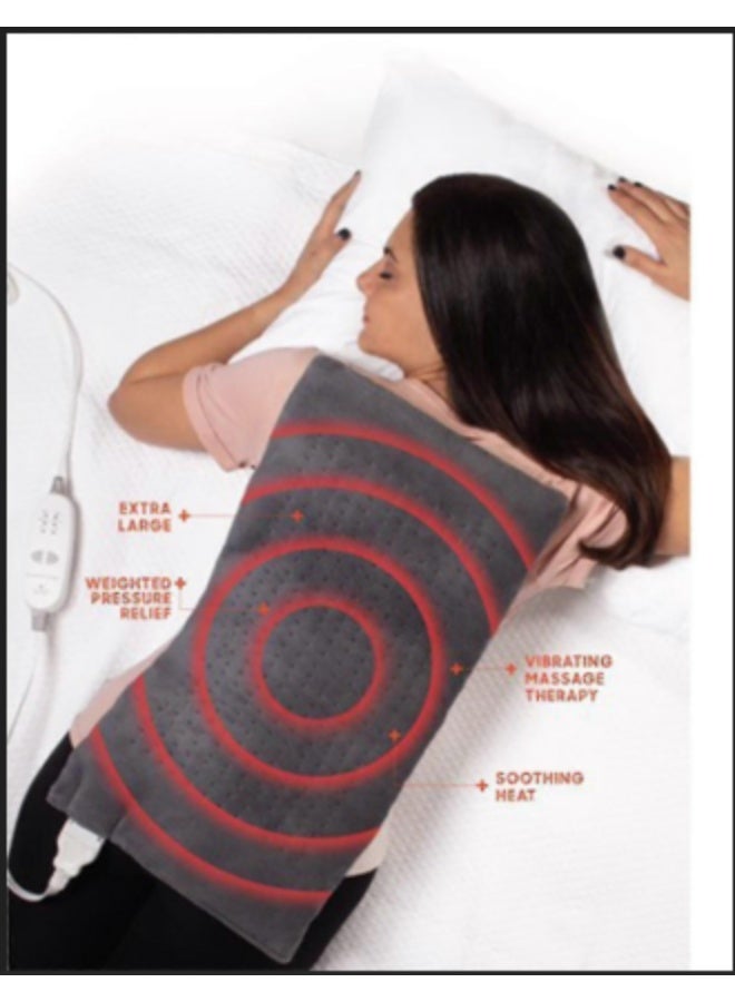 وسادة التدفئة والمساج الموزونة – 9 أوضاع مهدئة للمساج – حرارة علاجية وضغط بـ دقة عالية لتخفيف آلام العضلات - Image 2