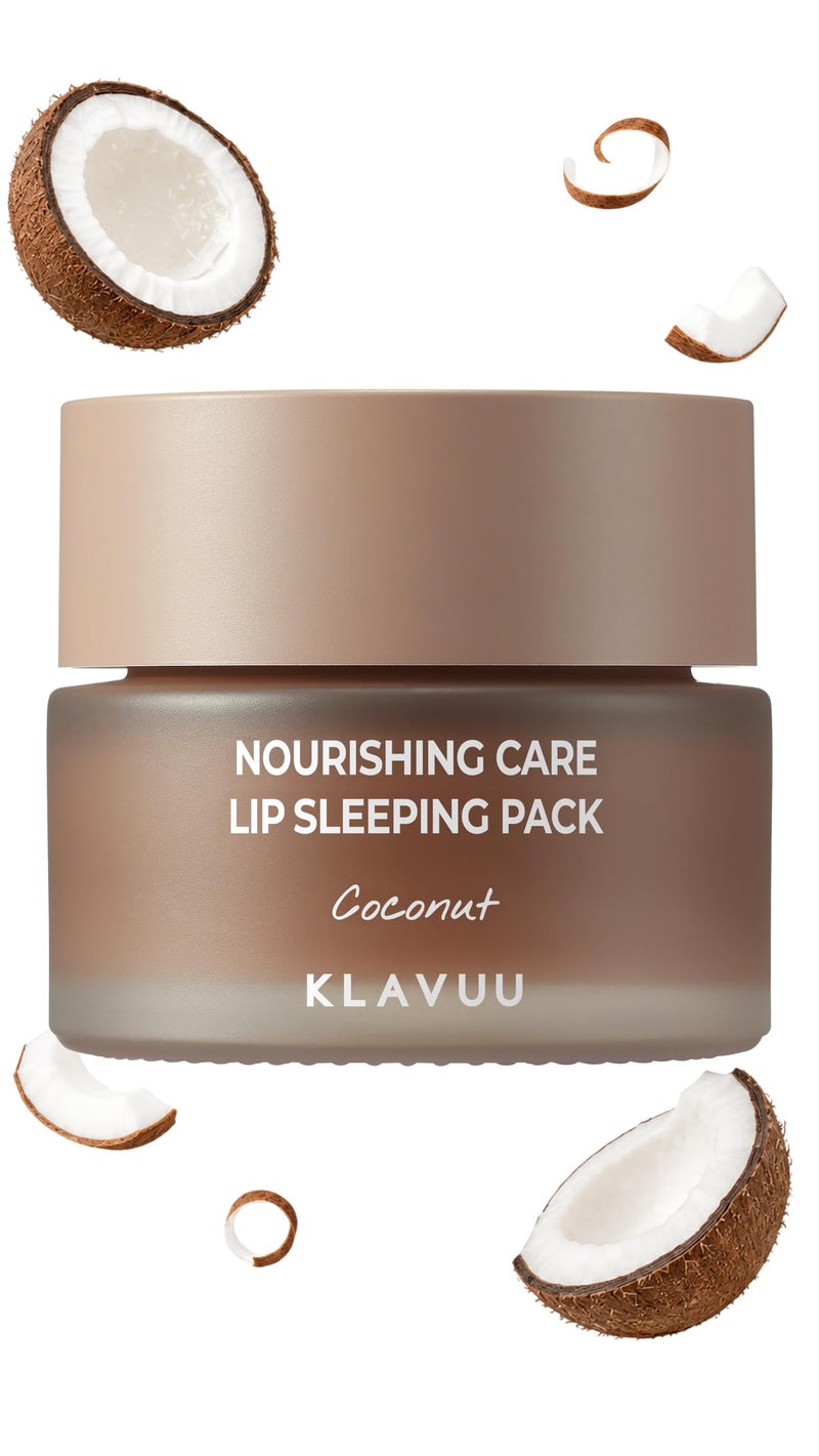 Klavuu Berry Lip Sleeping Mask Overnight for Chapped Lips (0.7oz) | Daily lip moisturizer, treatment for very dry lips, Korean deep hydrating lip balm, gentle exfoliating