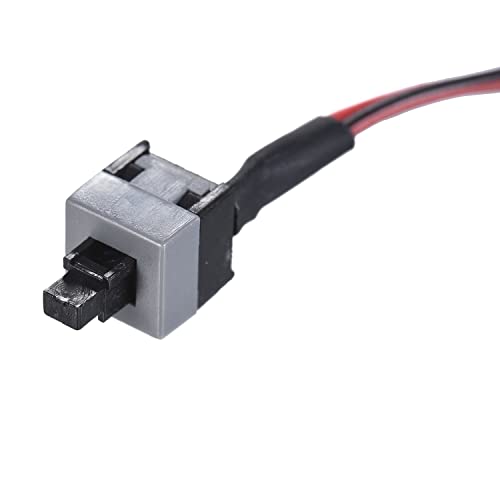 Warmstor 3 Pack 2 Pin SW PC Desktop Power Cable On/Off Push Button ATX Computer Switch Cord 50CM - Image 5