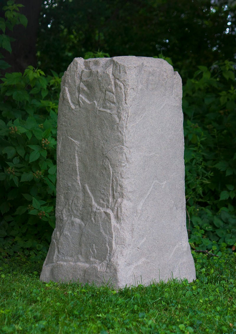 Emsco Group 2235 Natural Sandstone Appearance Utility Cover â€“ Lightweight â€“ Easy to Install Tall Monolith Landscape Rock - Image 5