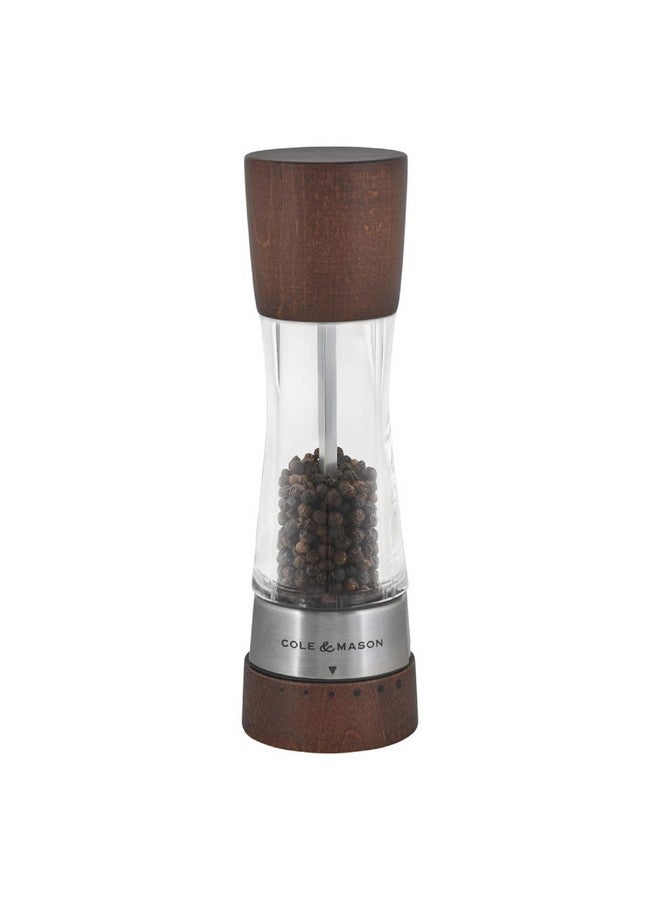 Cole & Mason Derwent Pepper Mill - Precision Grinder & Refillable Seasoning and Spice Tools - Adjustable Peppercorn Grinder Settings - Pepper Mill, Forest Wood - Image 1