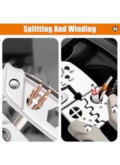 FALONG FALONG 27 in 1 Multifunctional Wire Stripper Crimper Cable Cutter PliersMultifunctional Wire StripperElectric Wire Stripper for ElectricianProfessional Electrical Wire Stripping Pliers  - Image 3