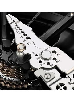 FALONG FALONG 27 in 1 Multifunctional Wire Stripper Crimper Cable Cutter PliersMultifunctional Wire StripperElectric Wire Stripper for ElectricianProfessional Electrical Wire Stripping Pliers  - Image 5
