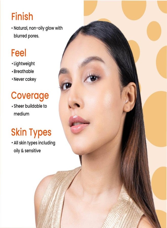 Foxtale SPF 50 Tinted Sunscreen PA++++ - Nude | Niacinamide & Vitamin E | UVA/UVB Protection + BB Cream + Foundation in 1 | Blurs Pores, Evens Tone, Non-Oily Glow | Suitable for All Skin Types | 50ml - Image 4