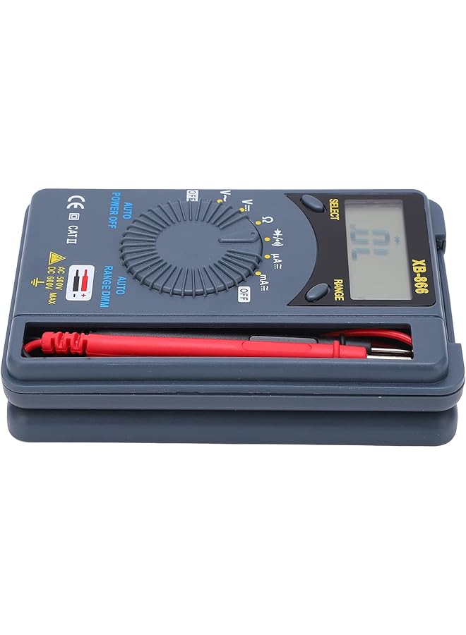 Generic Volt Meter, Portable Small Size And Lightweight Large Range Multi Purpose Digital Multimeter For Measuring Voltage Current For Automotive  - Image 3