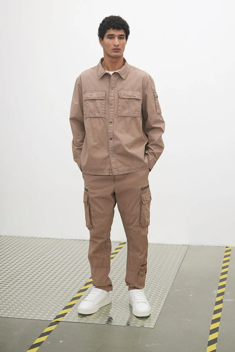 H&M Regular Fit Utility overshirt