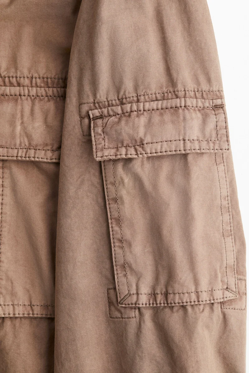H&M  Regular Fit Utility overshirt for Men | Best Price UAE