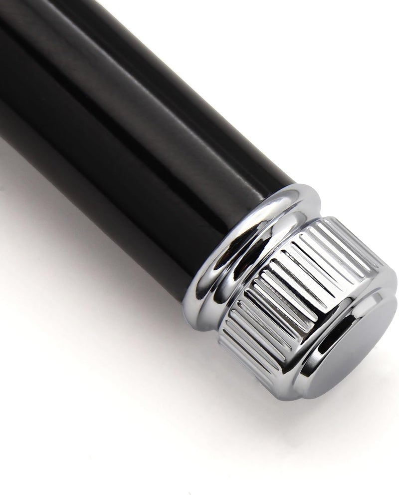 Edwin Jagger Double Edge Safety Razor with Polished Black Acrylic Handle - Image 3