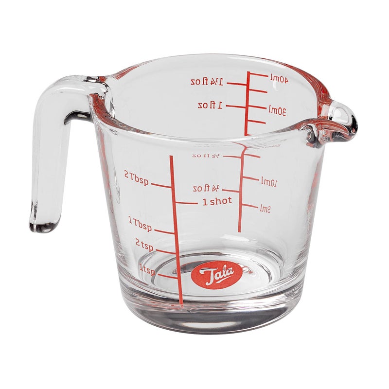 Tala 40ml Mini Glass Measuring Jug 10A26012 Transparent