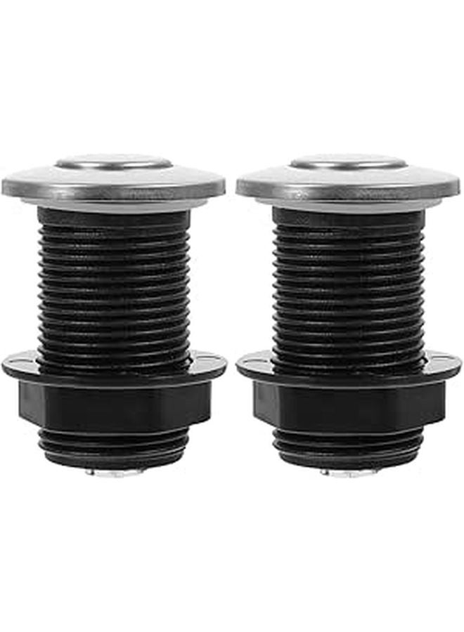 Stainless Steel Air Pressure Button 2 Pack Replacement for Kitchen Sink Garbage Disposal - Image 1