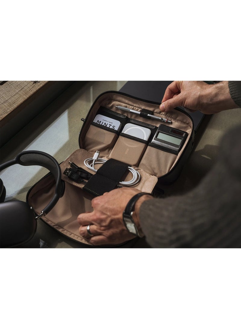 ماجلان حقيبة أدوات العناية الشخصية فوربس ماجلان من القماش مقاس 9 بوصة لتنظيم مستلزمات السفر الأساسية - Image 3