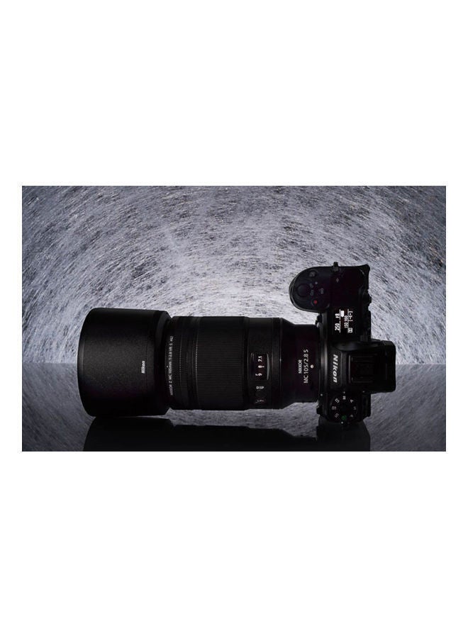 نيكون عدسة نيكور زي ماك 105 ملم f/2.8 VR S ماكرو لون أسود. - Image 5