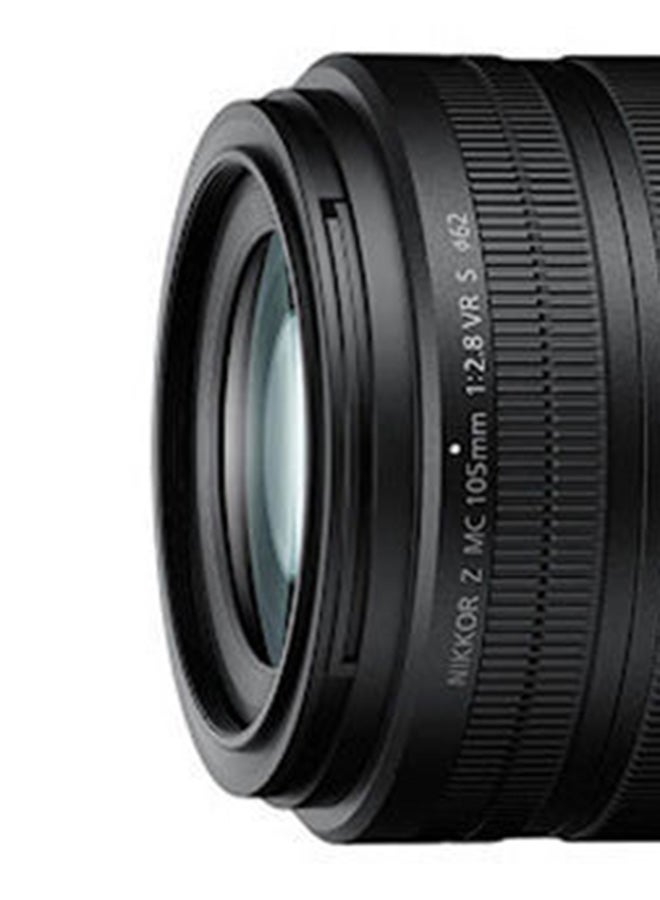 نيكون عدسة نيكور زي ماك 105 ملم f/2.8 VR S ماكرو لون أسود. - Image 3