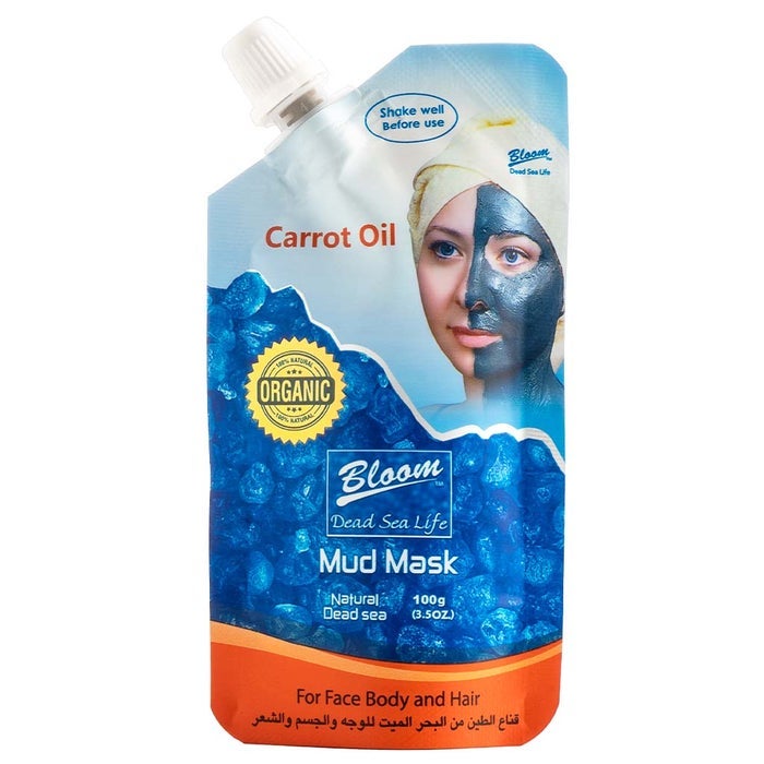 Bloom Dead Sea Mud Mask Carrot Oil 100Gm
