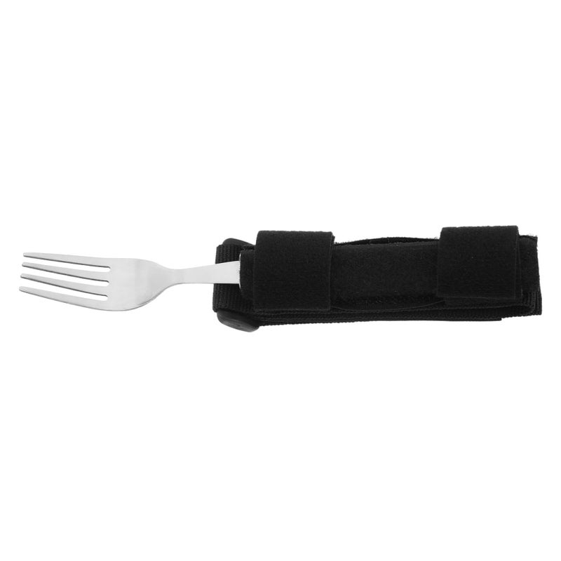 Adaptive Eating Utensils Fork And Spoon With Grip Support For Elderly Disabled Size 17 50X3 00X3 00CM - Image 2