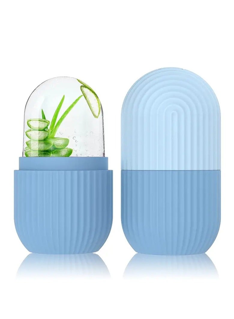 ORiTi Silicone Ice Face Roller Contour and Shrink Pores Remove DarkCircles and Massage Skin - Image 1